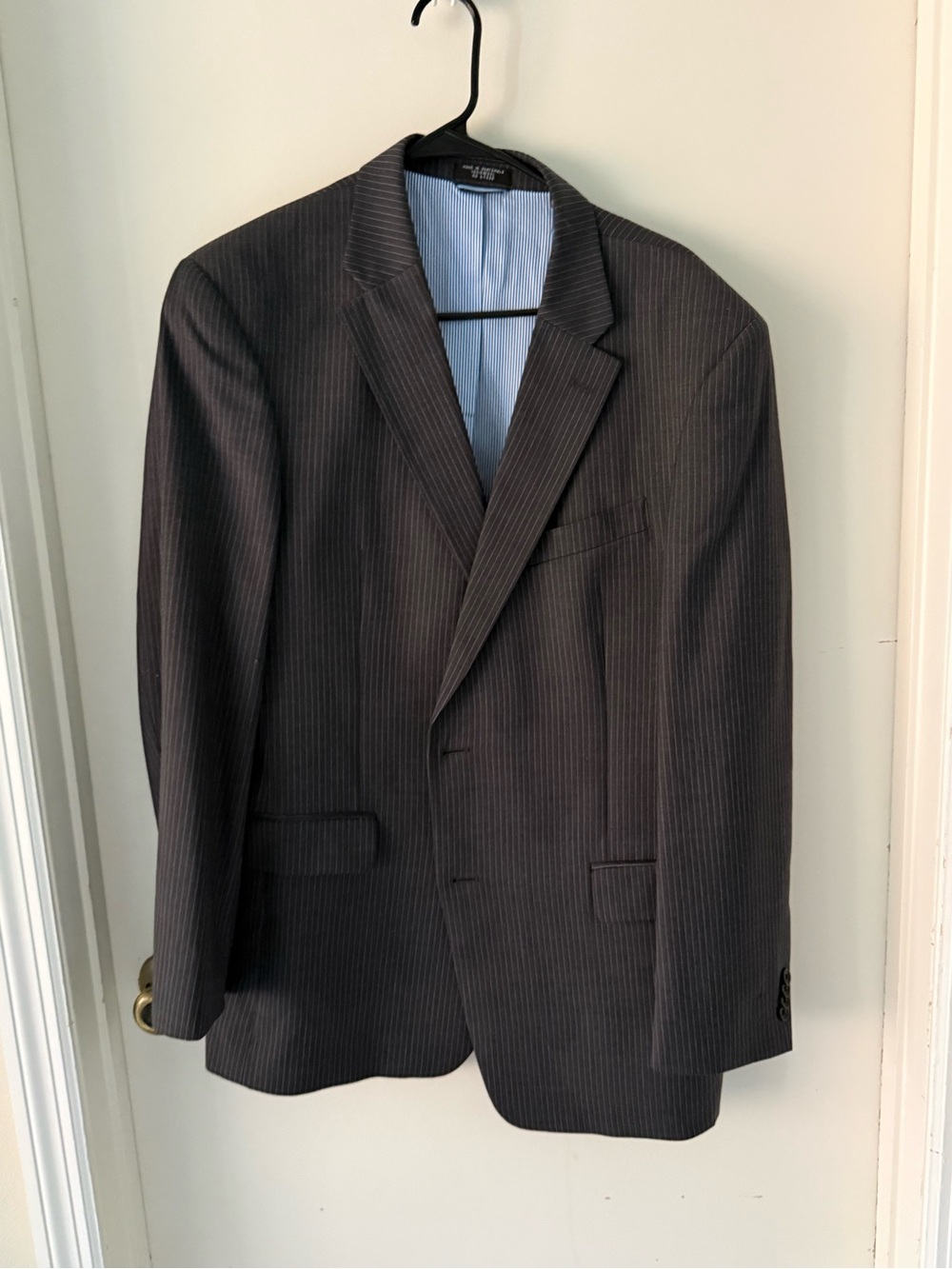 Tommy Hilfiger Gray Pinstripe Sport Coat